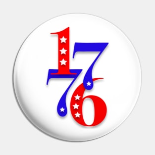 Independence Day 1776 Pin