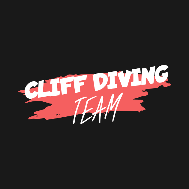 Cliff diving team by maxcode