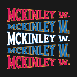 NATIONAL TEXT ART USA MCKINLEY T-Shirt