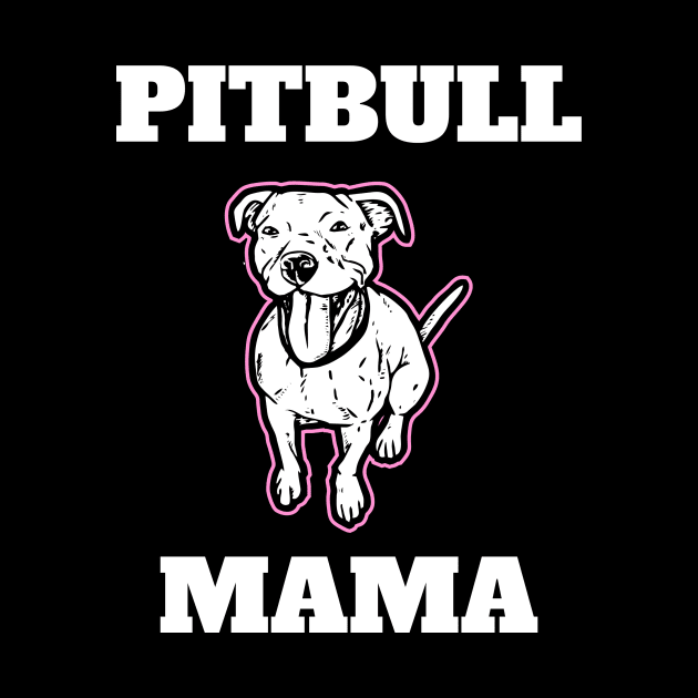 Pitbull Mama Pitbull Momma by fromherotozero