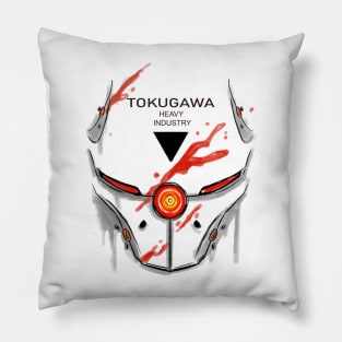 Gray Fox Pillow