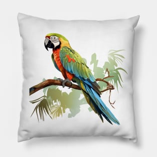 Military Macaw Pillow