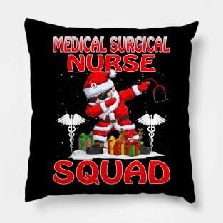 Christmas Medical Surgical Nurse Squad Reindeer Pa Pillow