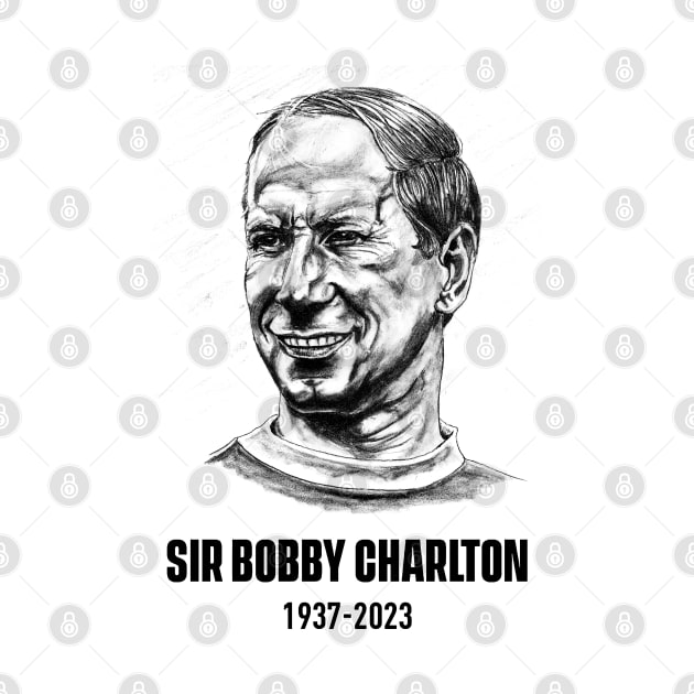 Sir Bobby Charlton RIP Glory by shieldjohan