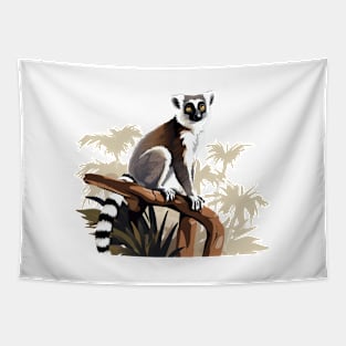 Adorable Lemur Tapestry