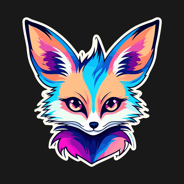 Fennec Fox Illustration by FluffigerSchuh