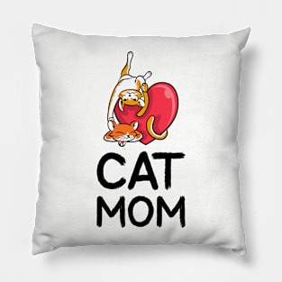 Cat Mom Pillow