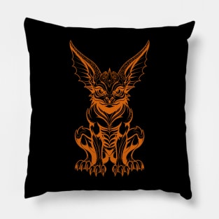 Cute Gargoyle Mythical Beast Pillow