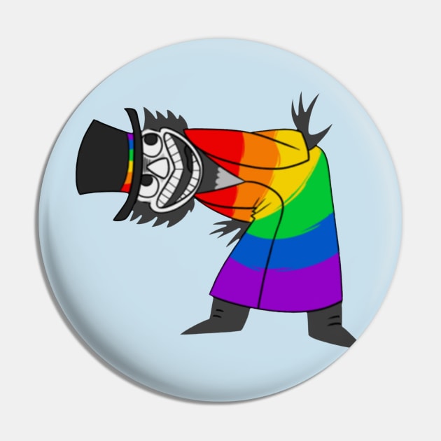 Lil Babadook Gay Icon Pin by rachellauren