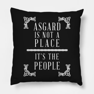 The People of Asgard Pillow