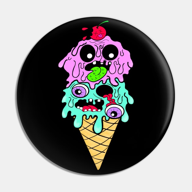 EyeScream Pin by ScribblinDiamonds