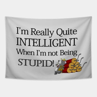 I'm Really Quite Intelligent Tapestry