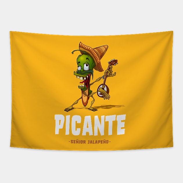 PICANTE Tapestry by jimmycrockett