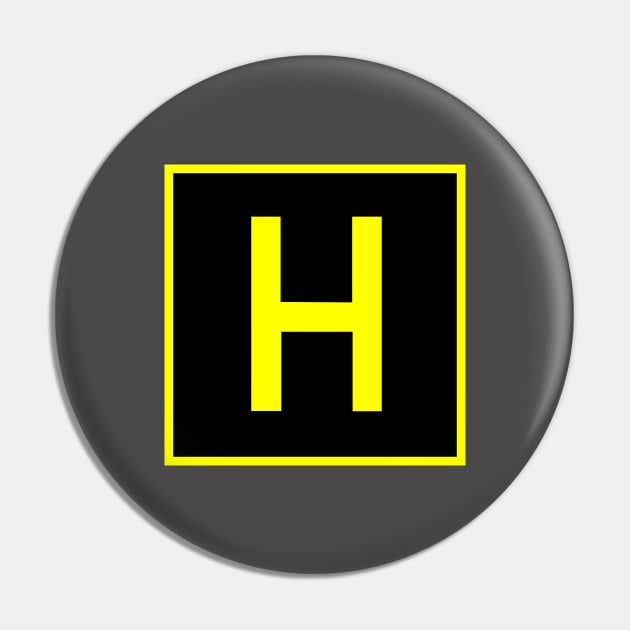 H - Hotel - FAA taxiway sign, phonetic alphabet Pin by Vidision Avgeek