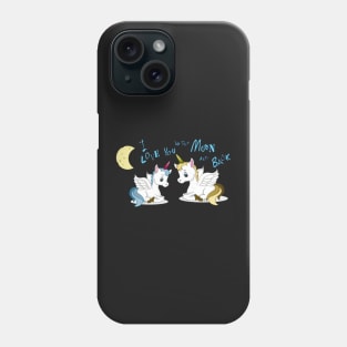 I love you to the moon and back Phone Case