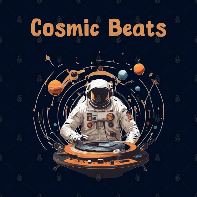 Dj Astronaut in space by Patterns-Hub