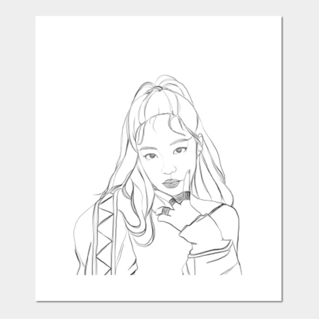 Kpop Coloring Pages Itzy