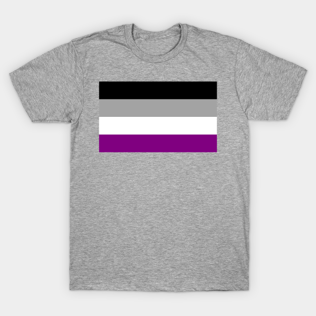 Asexual Pride Flag - Asexual - T-Shirt | TeePublic