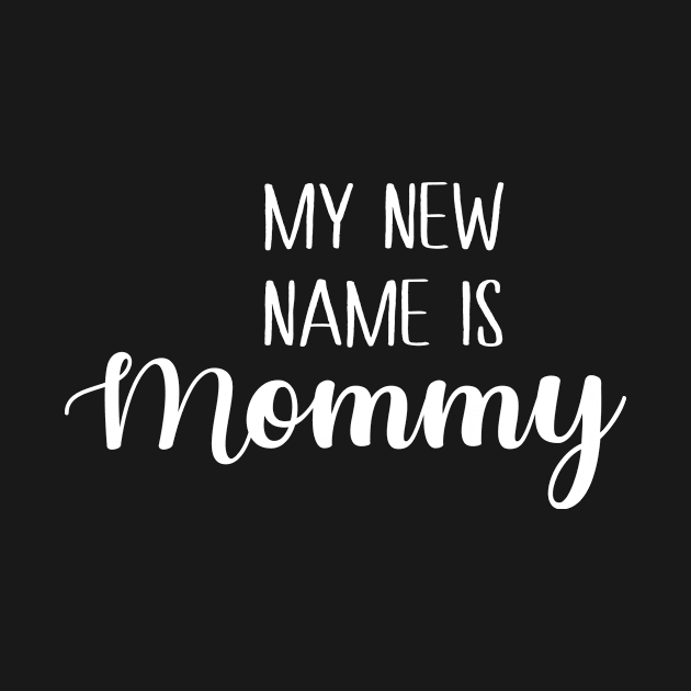 My new name is mommy by sewwani