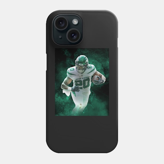 Breece Hall New York Sports Art Phone Case by JRoseGraphics