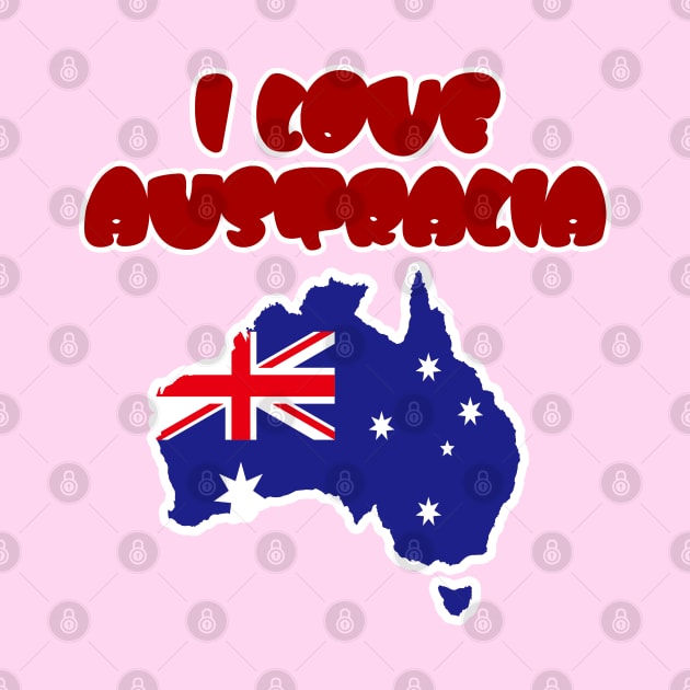 Australia Day - I Love Australia by EunsooLee