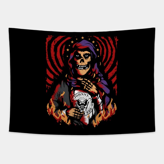 Holy death Tapestry by Camelo