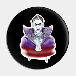 Halloween Vampire Pin