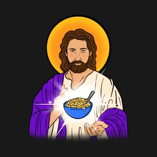 Mac and Cheese Jesus Lover Christian Foodie T-Shirt