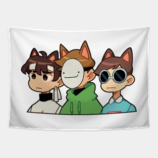 The Dream Team w/Cat-ears Tapestry