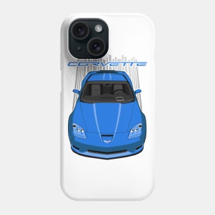 Corvette C6 Z06 - Blue Phone Case