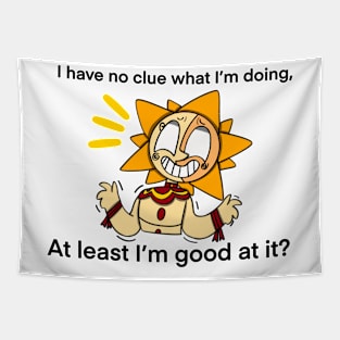 I Have No Clue FNAF SB Sun Tapestry