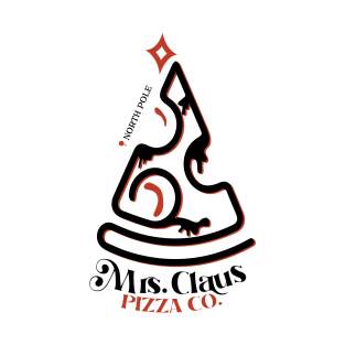 Mrs Claus Pizza Co T-Shirt