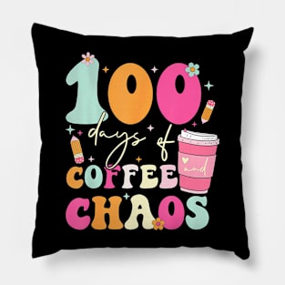 100Th Day Of School Teacher Kid Pillow