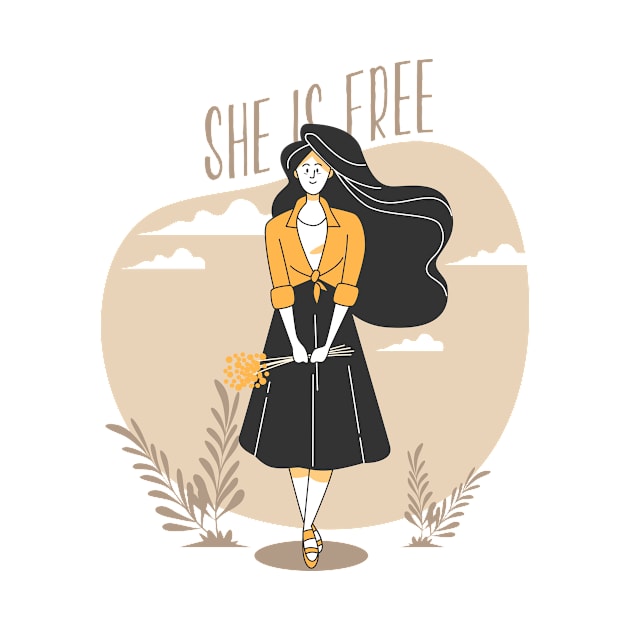 'She Is Free' Human Trafficking Shirt by ourwackyhome