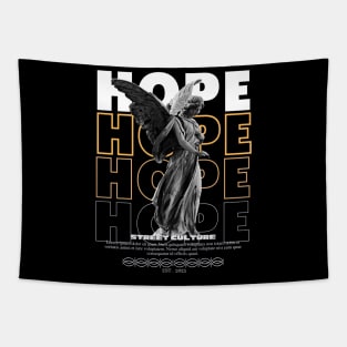 Elevated Hope: Angelic Inspiration Tee Tapestry