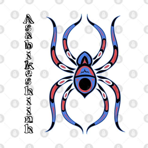 Asabikeshiinh (Spider) by KendraHowland.Art.Scroll