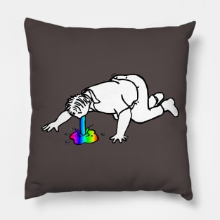 over the rainbow Pillow