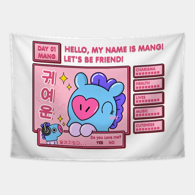 My name is Mang! Tapestry by Innsmouth