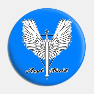 Angel Shield/Protector of the Garden Pin