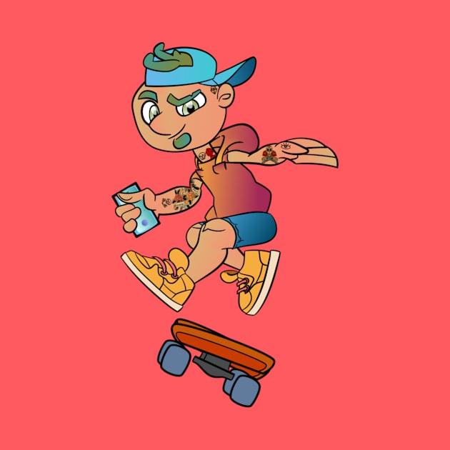 SkaterBoi by emrecanucbas