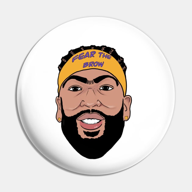 Anthony Davis Pin by RenzArt