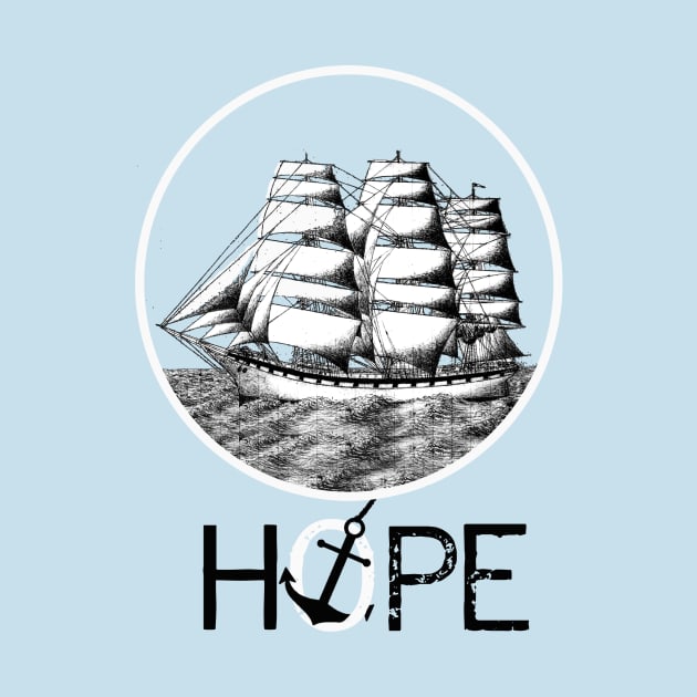 Hope Ship by wsjmshirts