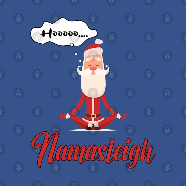 Hoooo...Namasleigh - Yoga Santa by Blended Designs