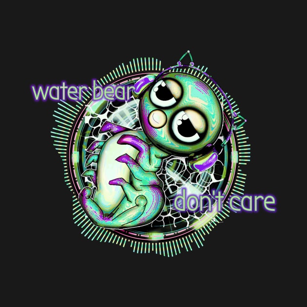 Waterbear don't care grurple by Pebbles Joy Designs