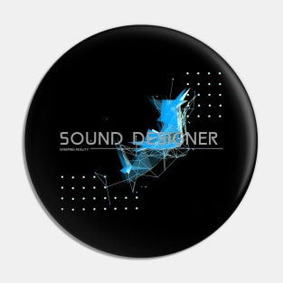 Sound Designer Blue Pin