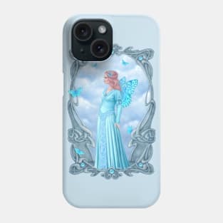 Aquamarine Birthstone Fairy Phone Case