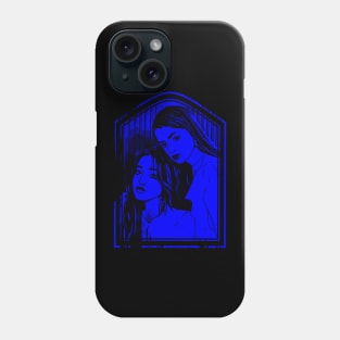 Khum Sam and Mon Blue Phone Case