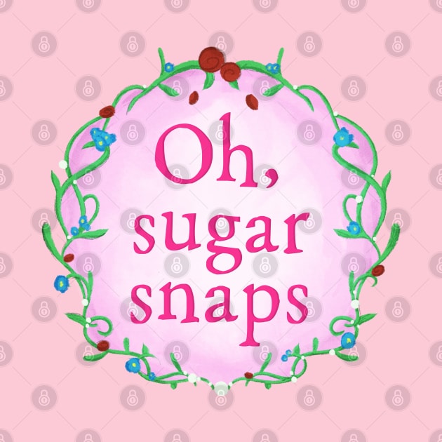 Oh, Sugar Snaps Tee by LunaHarker