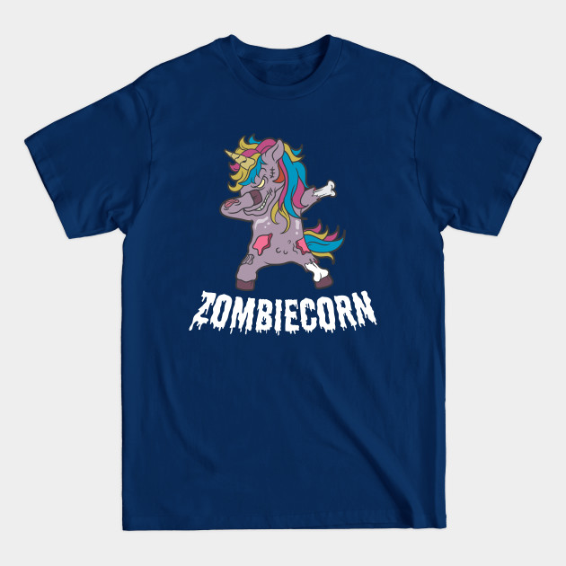 Discover Halloween Zombiecorn Unicorn Costume Fright Night - Skull - T-Shirt