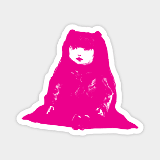 Nadja Doll Magenta Magnet